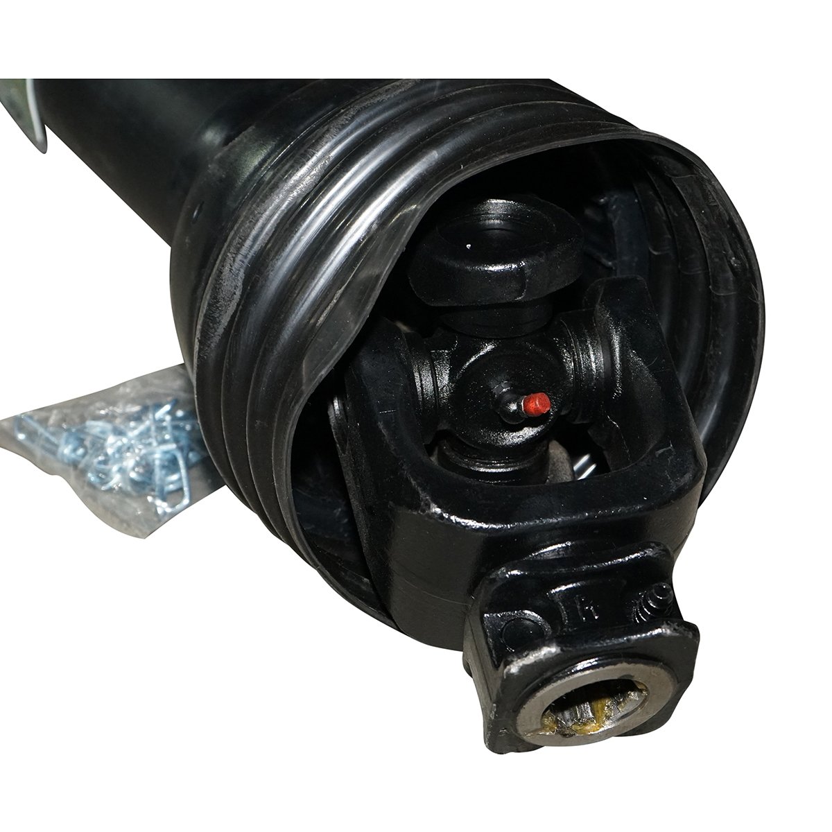 Cardan 1400 mm S9, Z=6 ,1 3/8 cu teava tip stea (cruce 41x108)